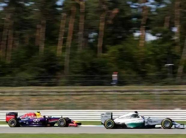 Lewis Hamilton, Daniel Ricciardo Titel-Bild zur News: Lewis Hamilton, Daniel Ricciardo