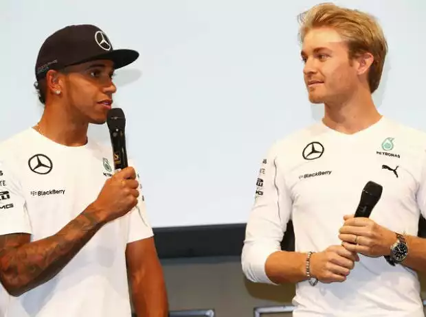 Lewis Hamilton, Nico Rosberg Titel-Bild zur News: Lewis Hamilton, Nico Rosberg