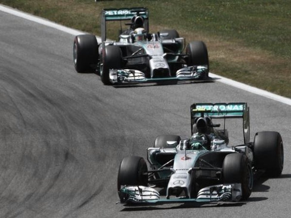 Nico Rosberg, Lewis Hamilton