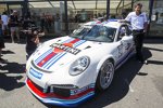 Patrick Dempsey als Gaststarter im Porsche-Supercup-Rennen