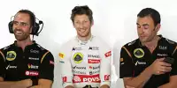Bild zum Inhalt: Wechselwillig? Grosjean spricht von offener Zukunft...