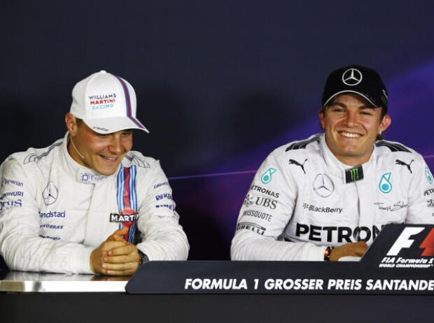 Titel-Bild zur News: Nico Rosberg, Valtteri Bottas