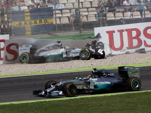 Nico Rosberg, Lewis Hamilton