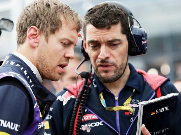 Titel-Bild zur News: Sebastian Vettel, Guillaume Rocquelin