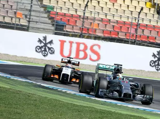 Titel-Bild zur News: Lewis Hamilton, Nico Hülkenberg