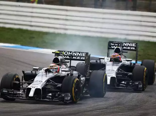 Kevin Magnussen, Jenson Button Titel-Bild zur News: Kevin Magnussen, Jenson Button