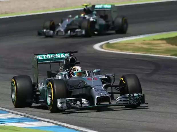 Lewis Hamilton, Nico Rosberg Titel-Bild zur News: Lewis Hamilton, Nico Rosberg