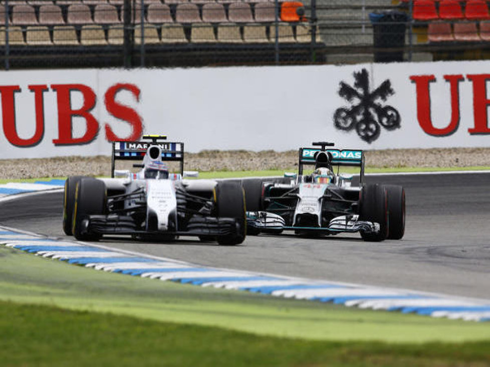 Valtteri Bottas, Lewis Hamilton