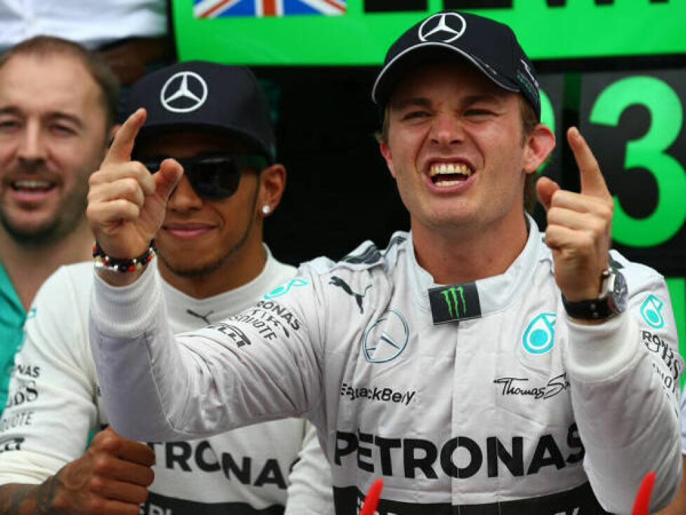Nico Rosberg, Lewis Hamilton