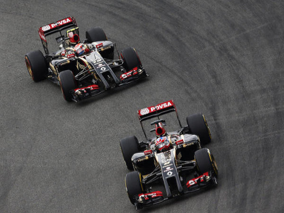 Romain Grosjean, Pastor Maldonado