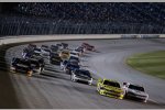 Restart: Chase Elliott, Ryan Blaney (Penske) und Kyle Larson (Ganassi) 