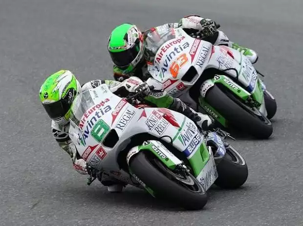 Mike di Meglio, Hector Barbera Titel-Bild zur News: Mike di Meglio, Hector Barbera