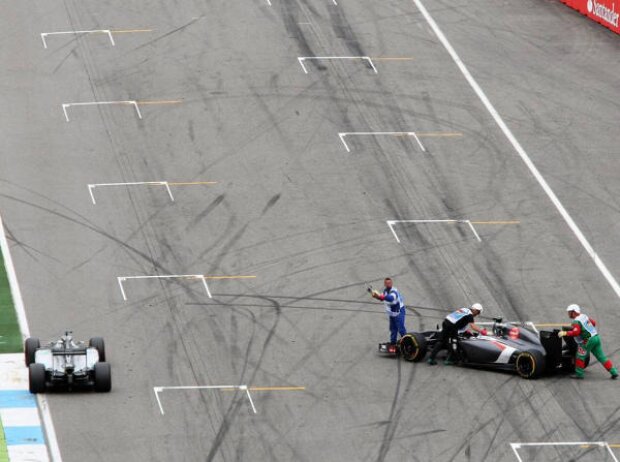 Titel-Bild zur News: Nico Rosberg, Adrian Sutil