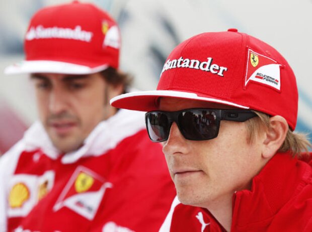 Titel-Bild zur News: Kimi Räikkönen, Fernando Alonso