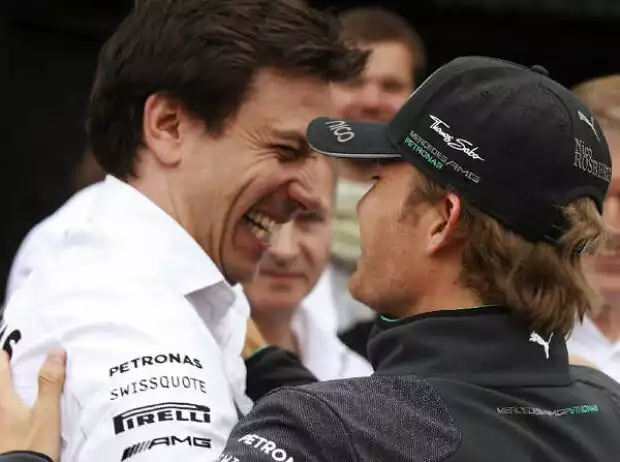 Toto Wolff, Nico Rosberg Titel-Bild zur News: Toto Wolff, Nico Rosberg