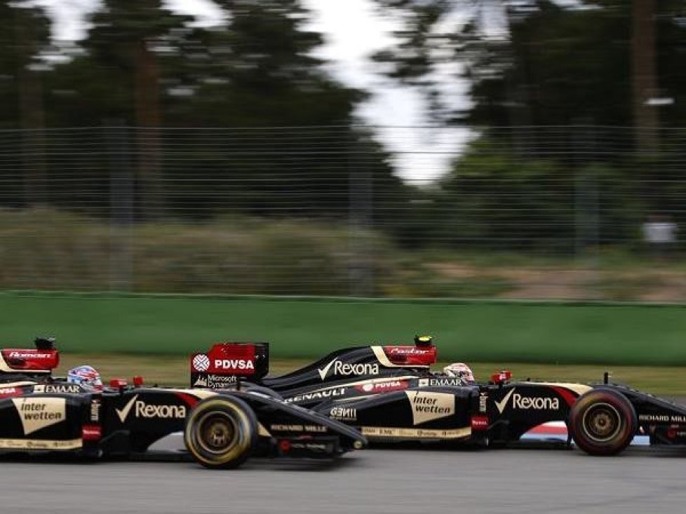 Pastor Maldonado, Romain Grosjean