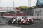 Eng: Marco Andretti (Andretti) und Josef Newgarden (Fisher) 