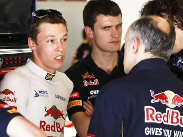 Daniil Kwjat, Franz Tost Titel-Bild zur News: Daniil Kwjat, Franz Tost