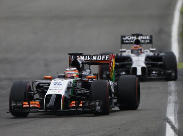 Nico Hülkenberg, Jenson Button