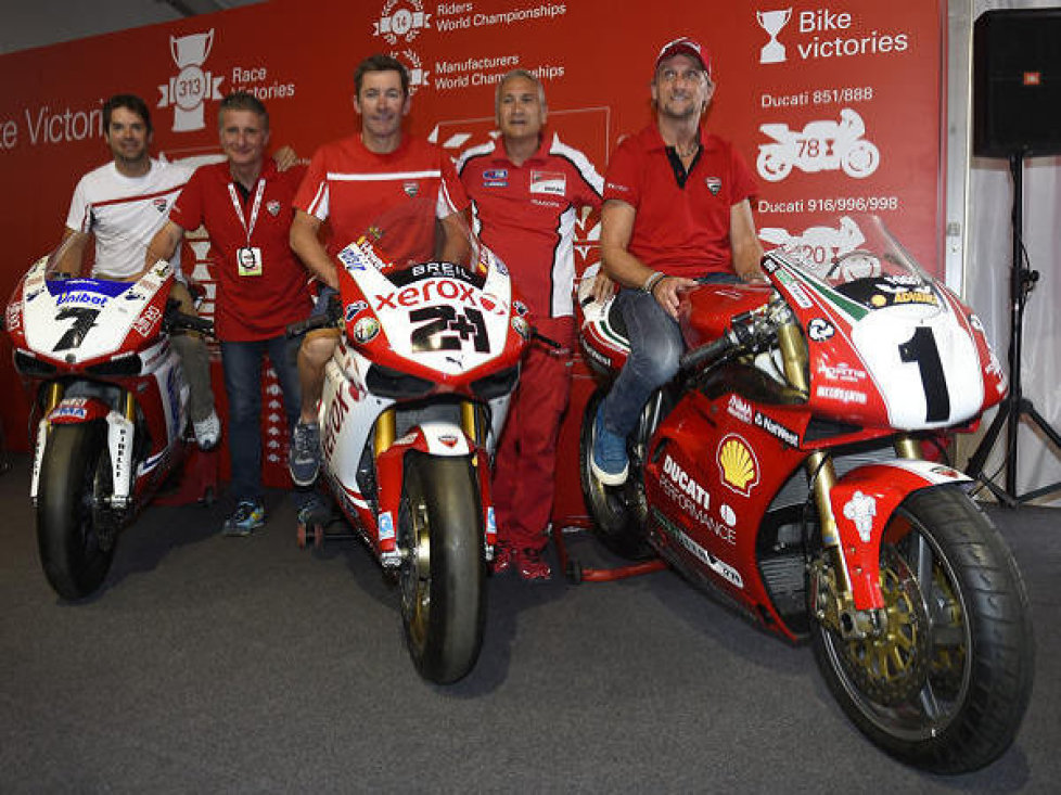 Carlos Checa, Troy Bayliss, Carl Fogarty