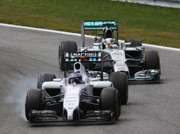 Valtteri Bottas, Lewis Hamilton