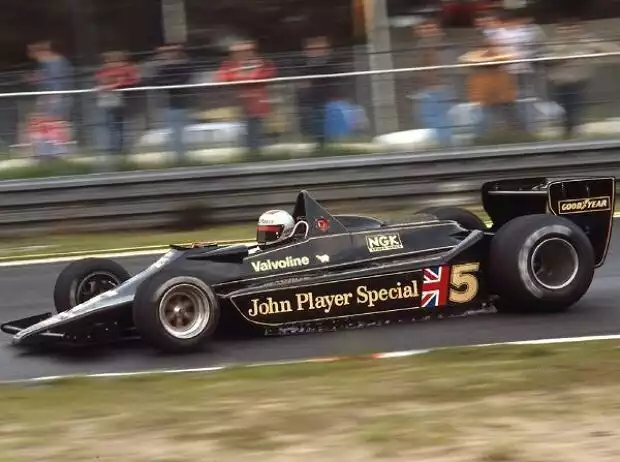 Mario Andretti, Lotus, JPS Titel-Bild zur News: Mario Andretti, Lotus, JPS