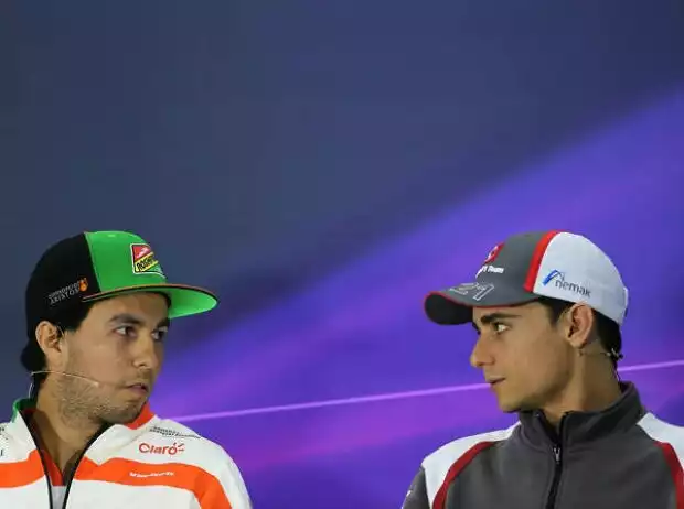 Sergio Perez, Esteban Gutierrez Titel-Bild zur News: Sergio Perez, Esteban Gutierrez