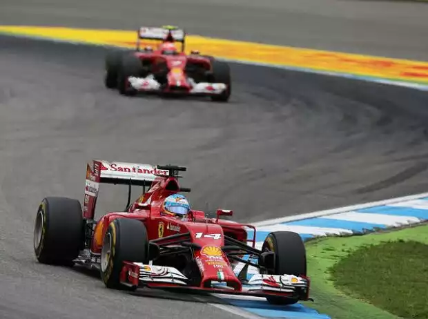Fernando Alonso, Kimi Räikkönen Titel-Bild zur News: Fernando Alonso, Kimi Räikkönen
