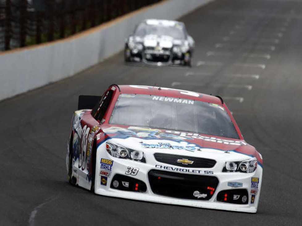 Ryan Newman, Jimmie Johnson Indianapolis Brickyard 2013