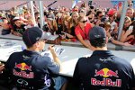 Sebastian Vettel (Red Bull) und Daniel Ricciardo (Red Bull) 