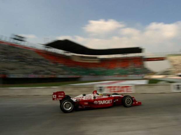 Kenny Bräck beim ChampCar-Rennen in Mexiko City 2002