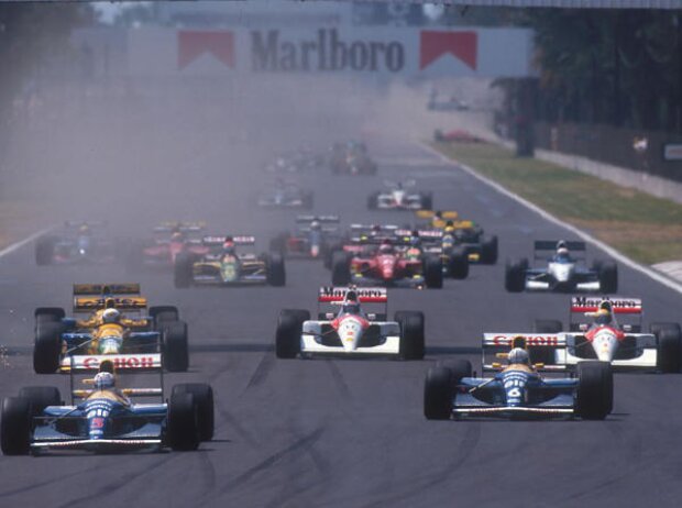Start zum Grand Prix von Mexiko 1992