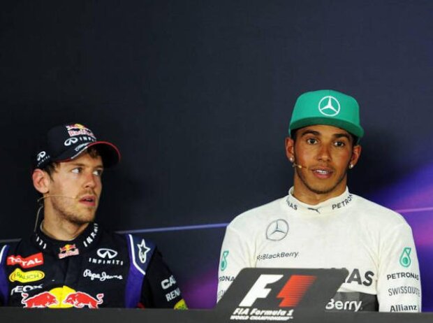 Lewis Hamilton, Sebastian Vettel Lewis Hamilton, Sebastian Vettel