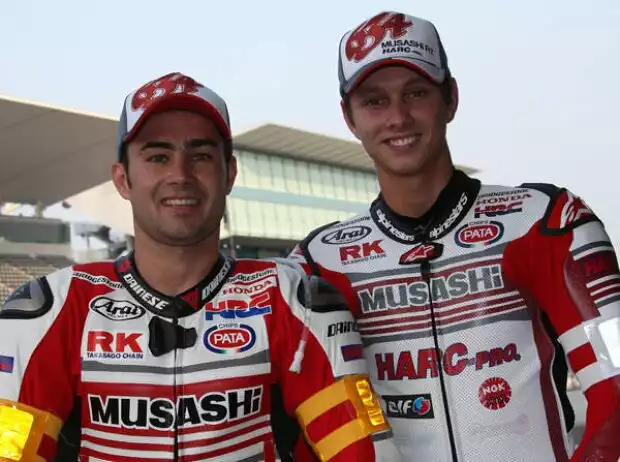Leon Haslam, Michael van der Mark Titel-Bild zur News: Leon Haslam, Michael van der Mark