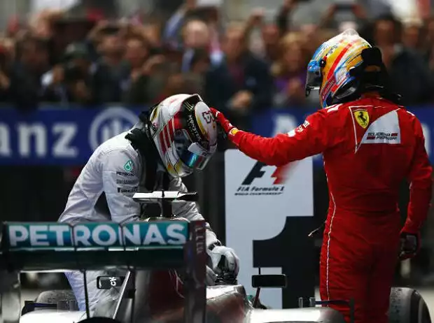 Fernando Alonso, Lewis Hamilton Titel-Bild zur News: Fernando Alonso, Lewis Hamilton