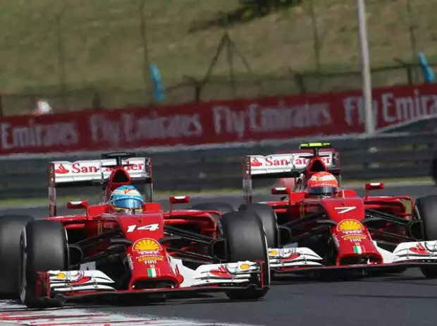 Fernando Alonso, Kimi Räikkönen Titel-Bild zur News: Fernando Alonso, Kimi Räikkönen