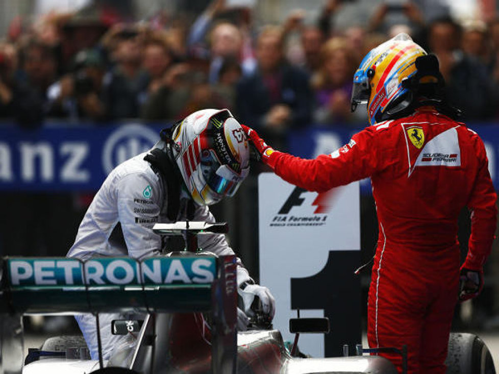 Fernando Alonso, Lewis Hamilton