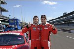 Giancarlo Fisichella und Pierre Kaffer 