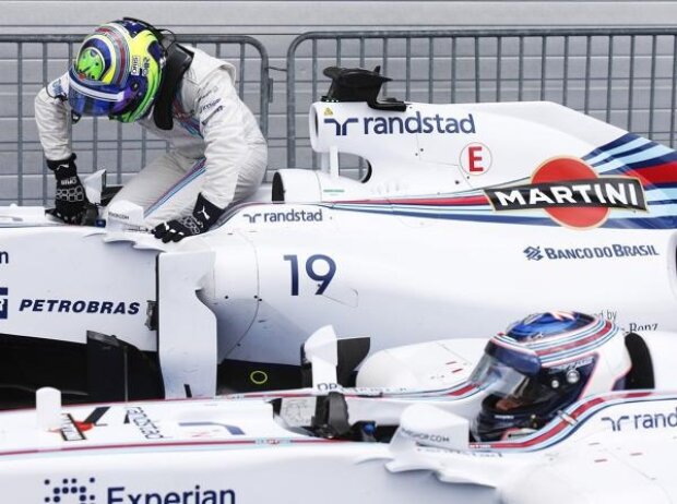 Titel-Bild zur News: Felipe Massa, Valtteri Bottas
