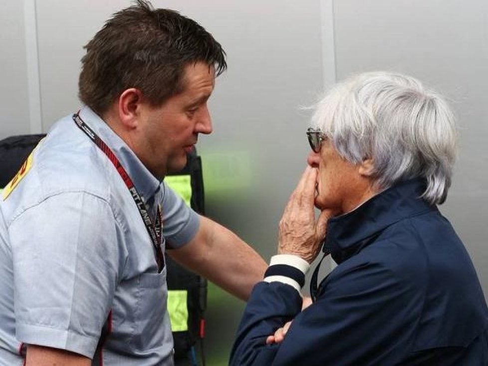 Paul Hembery, Bernie Ecclestone