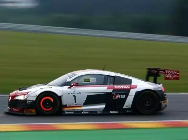 Rene Rast, Laurens Vanthoor, Markus Winkelhock Titel-Bild zur News: Rene Rast, Laurens Vanthoor, Markus Winkelhock