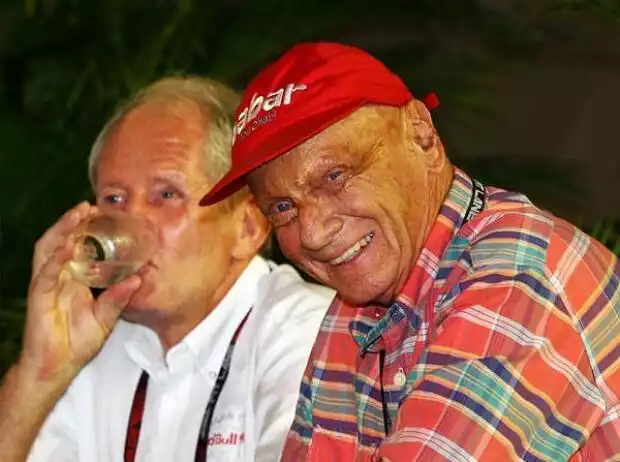Helmut Marko, Niki Lauda Titel-Bild zur News: Helmut Marko, Niki Lauda