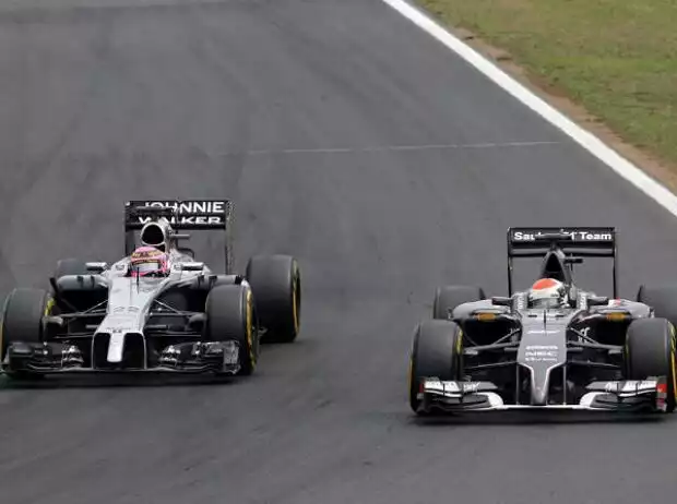 Jenson Button, Adrian Sutil Titel-Bild zur News: Jenson Button, Adrian Sutil