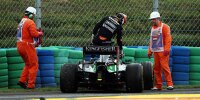 Bild zum Inhalt: Force India crasht sich ins Abseits: Hülkenberg sagt "Sorry"