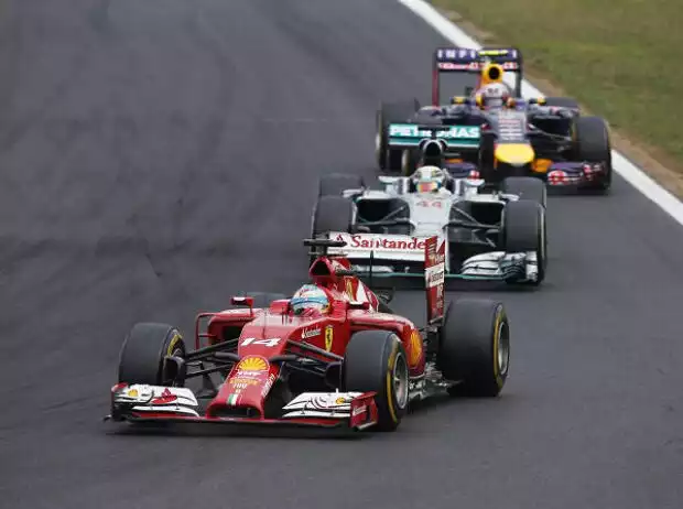 Fernando Alonso, Lewis Hamilton, Daniel Ricciardo Titel-Bild zur News: Fernando Alonso, Lewis Hamilton, Daniel Ricciardo
