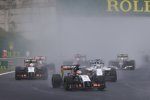 Nico Hülkenberg (Force India), Sergio Perez (Force India), Felipe Massa (Williams) und Jean-Eric Vergne (Toro Rosso) 