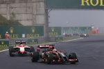 Romain Grosjean (Lotus) und Jules Bianchi (Marussia) 