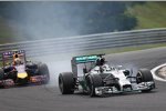 Lewis Hamilton (Mercedes) und Daniel Ricciardo (Red Bull) 