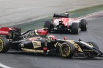 Pastor Maldonado (Lotus) und Jules Bianchi (Marussia) 