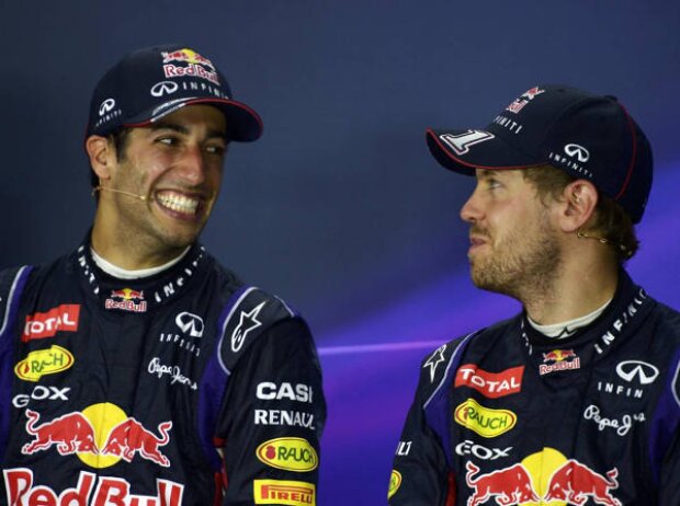 Daniel Ricciardo, Sebastian Vettel